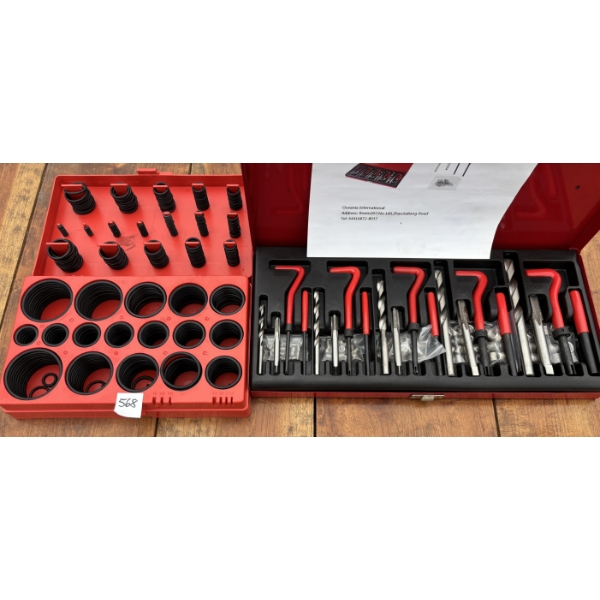 LOT OF 2 - O RING & THREAD REPAIR KIT