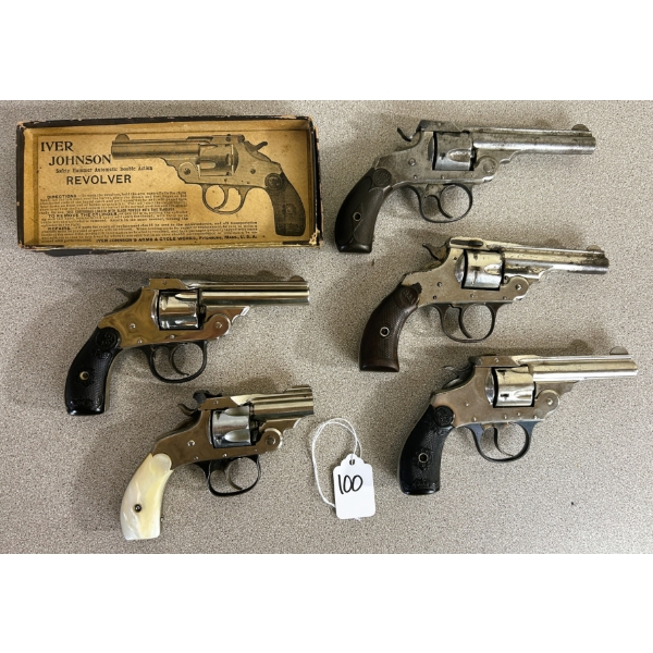 LOT OF 5 - PROHIB REVOLVERS IN .32 CAL