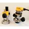 Image 3 : DEWALT 2-1/4 HP PLUNGE & FIXED BASE ROUTER COMBO KIT
