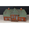 Image 5 : JOB LOT - MODEL TRACKSIDE ACCESSORIES - FORD STATION, WELLS FARGO BANK, ROCK TUNNEL, ETC