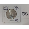 Image 1 : 1967 CDN 50 CENT COIN