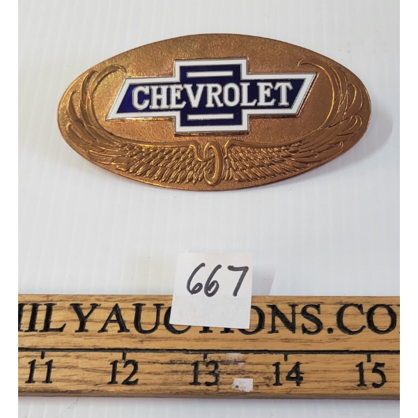 1928 CHEVROLET RAD BADGE 