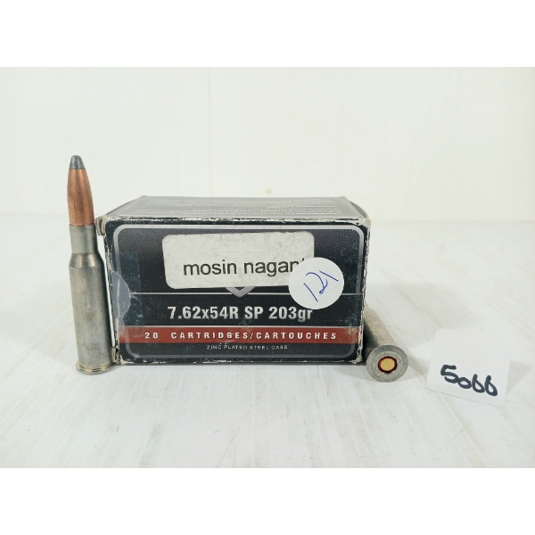 AMMO: 20X MFS 7.62X54R - 203GR - SP