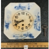 Image 1 : PORCELAIN DUTCH WALL MOUNT CLOCK