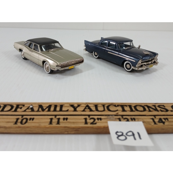 LOT OF 2 - BROOKLIN MODELS DIECAST NO.92 & 103