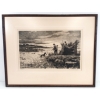Image 1 : "RETRIEVING" BY AIDEN LASSELL RIPLEY (1896 - 1969) - FRAMED ETCHING