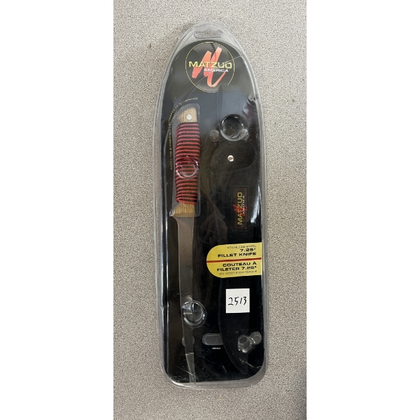 MATZUO FILLET KNIFE - NEW IN PACKAGING 