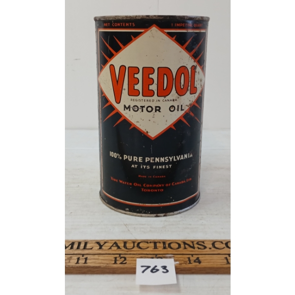 VEEDOL MOTOR OIL QT CAN