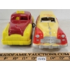 Image 2 : LOT OF 2 - RELIABLE & IRWIN WIND-UP POLICE CAR & TAXI