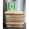 Image 1 : LOT OF 10 - GLOBRITE RUNNING MAN EXIT SIGNS