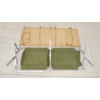 Image 2 : LOT OF 2 - 1944 BRITISH & US FOLDING COTS