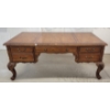 SOLID OAK HOOKER FURNITURE FRENCH STYLE WRITING DESK 