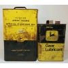 Image 3 : LOT OF 2 - JOHN DEERE SPECIAL-PURPOSE OIL & GEAR LUBRICANT CANS - 1 & 2 GAL