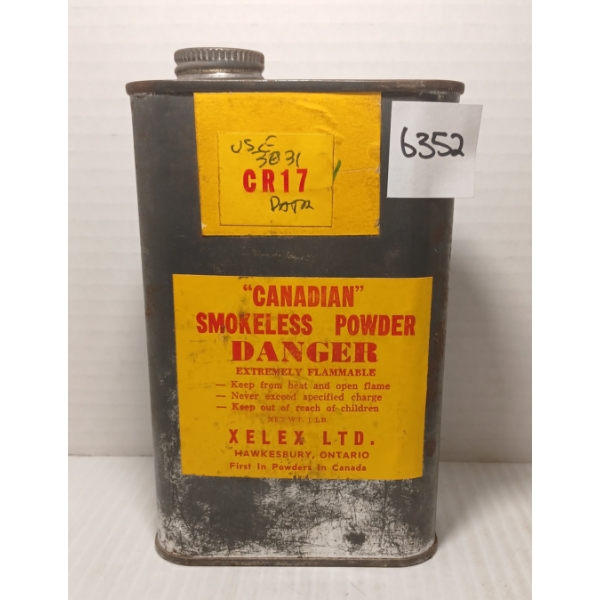 POWDER: XELEX CR17 "CANADIAN" SMOKELESS POWDER - 1LB