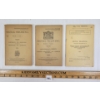 LOT OF 3 - SIGNAL TRAINING MANUALS - VOL I-III 