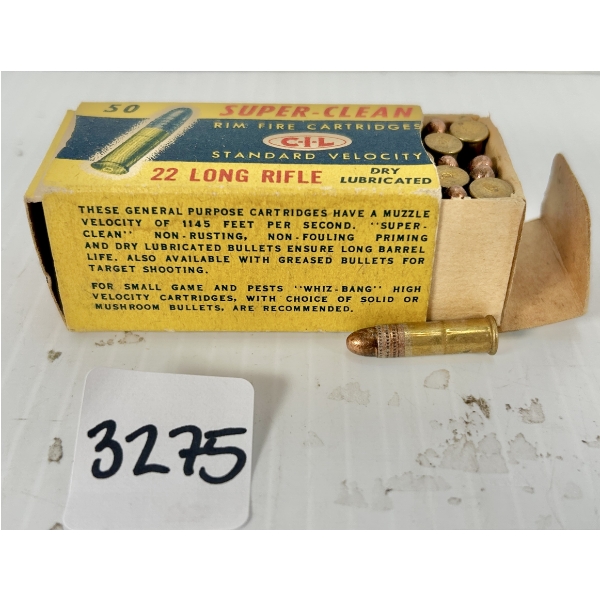 AMMO: 50X CIL SUPER-CLEAN .22 LR - CPRN