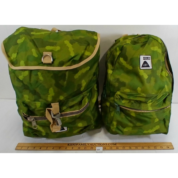 LOT OF 2 - POLER FIELD & RAMBLER PACKS 
