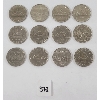 Image 1 : LOT OF 12 - CDN $1 COINS - INCL 1969 & 1976, ETC.
