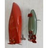 Image 8 : LOT OF 2 - SAN & HORNBY TIN WIND UP BOATS