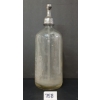 Image 4 : HYGEIA TRADE MARK PARAMOUNT DISTILLATE CO. INC. - CLEAR SAND BLASTED - 25 OZ SELTZER BOTTLE