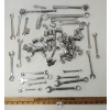 Image 1 : JOB LOT - COMBINATION WRENCHES, RATCHETS, SOCKETS, DRILL BITS, ETC
