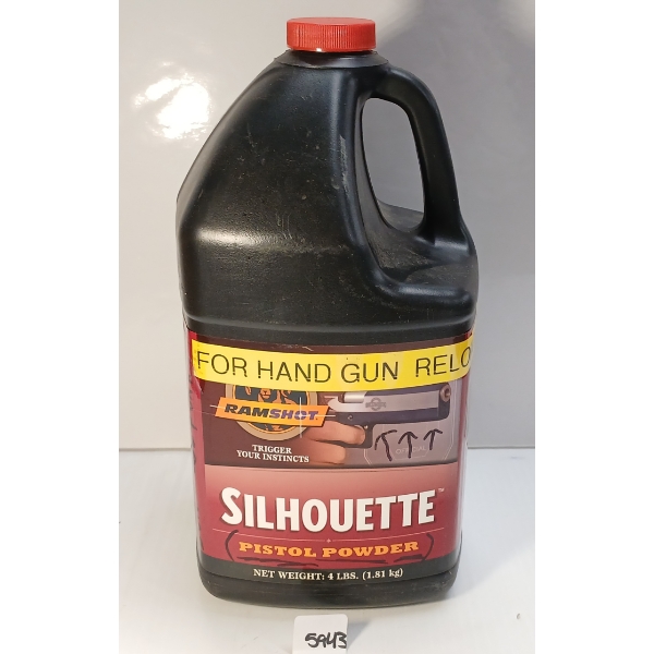 POWDER: RAMSHOT SILHOUETTE PISTOL POWDER - APPROX 4.5LBS