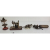 Image 3 : LOT OF 3 - BRASS TRAIN WHISTLE, TELEGRAPH KEY PARTS & POWELL'S DRIP OILER