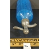 Image 4 : COBQ - AZUR BLUE EMBOSSED PANELED - SELTZER BOTTLE