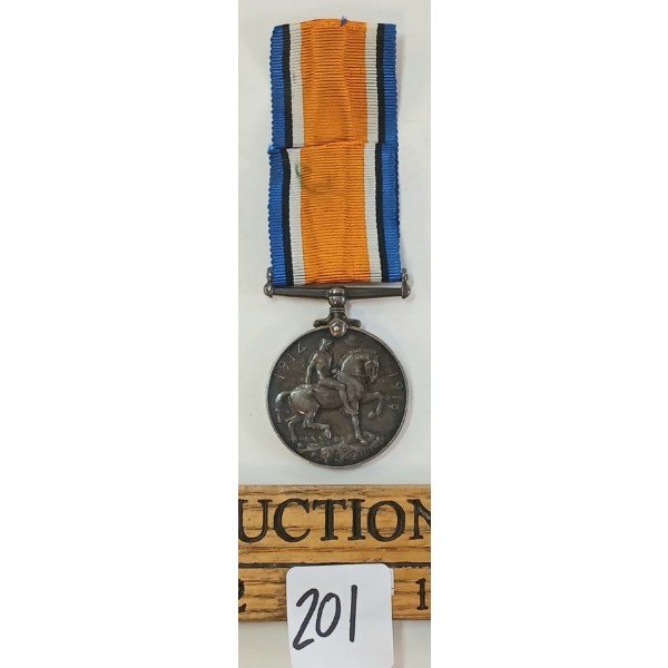 WWI MEDAL - PTE. C.M. PRUDIN C.M.G. BDE.