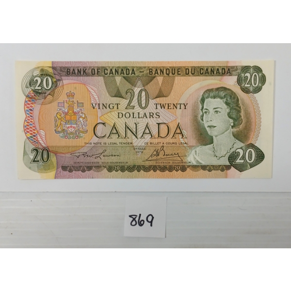 1979 CDN $20 BANKNOTE