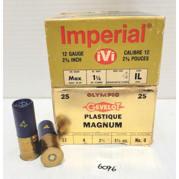 AMMO: 50X 12 GA 2 3/4 IN NO 4