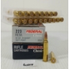 Image 1 : AMMO: 40X FEDERAL .223 REM - 55GR - HI-SHOK SP