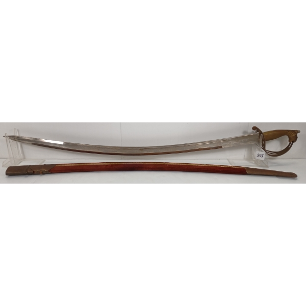 INDIAN TALWAR SWORD W/ SCABBARD