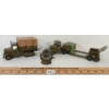 Image 1 : LOT OF 3 - MILITARY DIECAST MODEL TRUCKS & EQUIPMENT - INCL BRITAINS