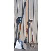 Image 1 : LOT OF 3 - SHOVELS & FORK