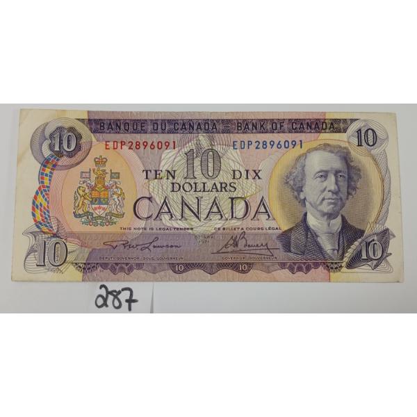 1971 CDN $10 BANKNOTE