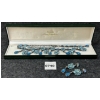 Image 3 : ORNATE BLUE NECKLACE WITH MATCHING EARINGS 