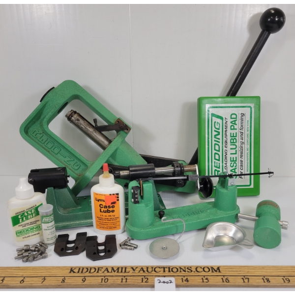 QTY OF MISC RELOADING PARTS - INCL RCBS CASE TRIMMER