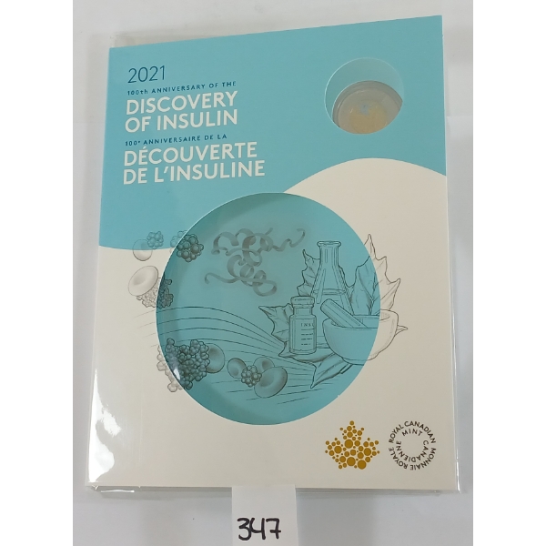 RCM 100TH ANNIVERSARY OF THE DISCOVERY OF INSULIN MINT SET