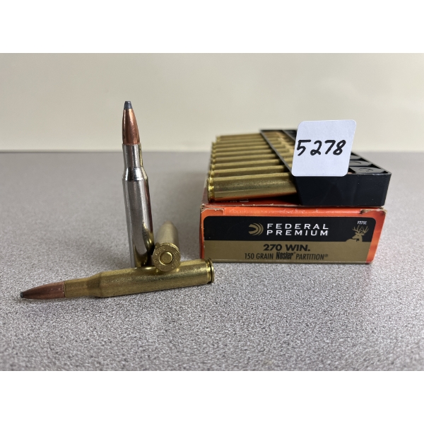 AMMO: 30X MIXED .270 WIN 