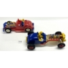 Image 3 : LOT OF 2 - NOSCO VISIBLE MOTOR FRICTION CARS
