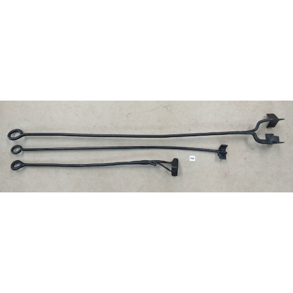 LOT OF 3 - BRANDING IRONS