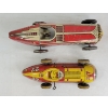 Image 5 : LOT OF 2 - MARX TIN WIND UP RACE CARS