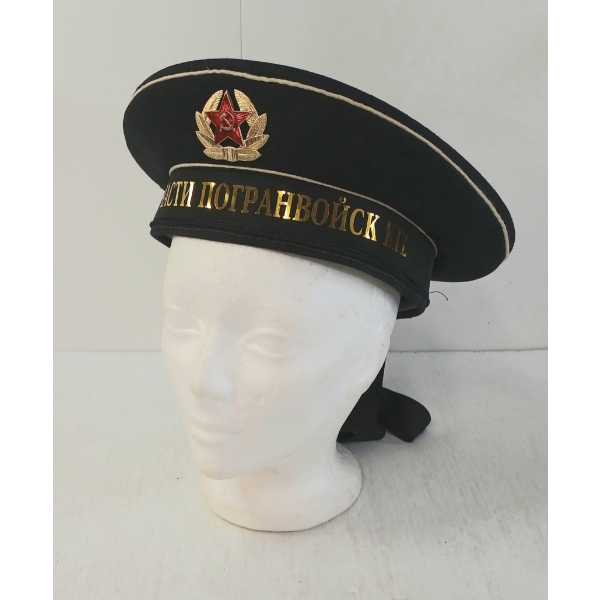 SOVIET RUSSIAN NAVAL PEAKLESS CAP