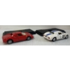 Image 4 : LOT OF 2 - BURAGO DIECAST FERRARI MODELS - INCL 1965 250 LEMANS & 1966 250 LM MONZA