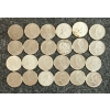 Image 2 : LOT OF 24 - 1919-1968 CDN 10 CENT COINS
