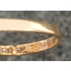 Image 4 : PAIR OF 10K GOLD HOOP EARRINGS