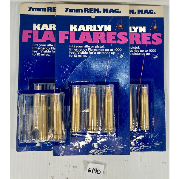 FLARES: 11X KARLYN 7MM REM MAG 