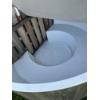 Image 4 : 7' DIAMETER CEDAR HOT TUB - WOOD HEAT SOURCE