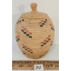 Image 2 : HAND-WOVEN RATTAN LIDDED BASKET